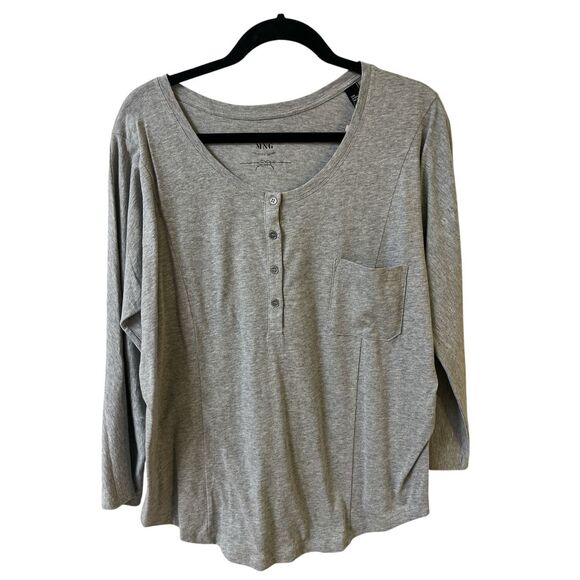 MNG casual wear pullover top sz Large - Picture 1 of 3